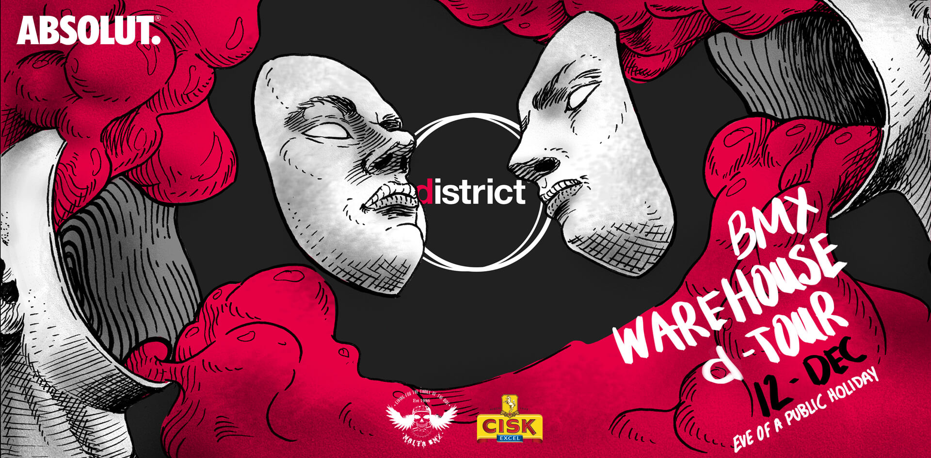 district :: warehouse d-tour [eve of public holiday]
