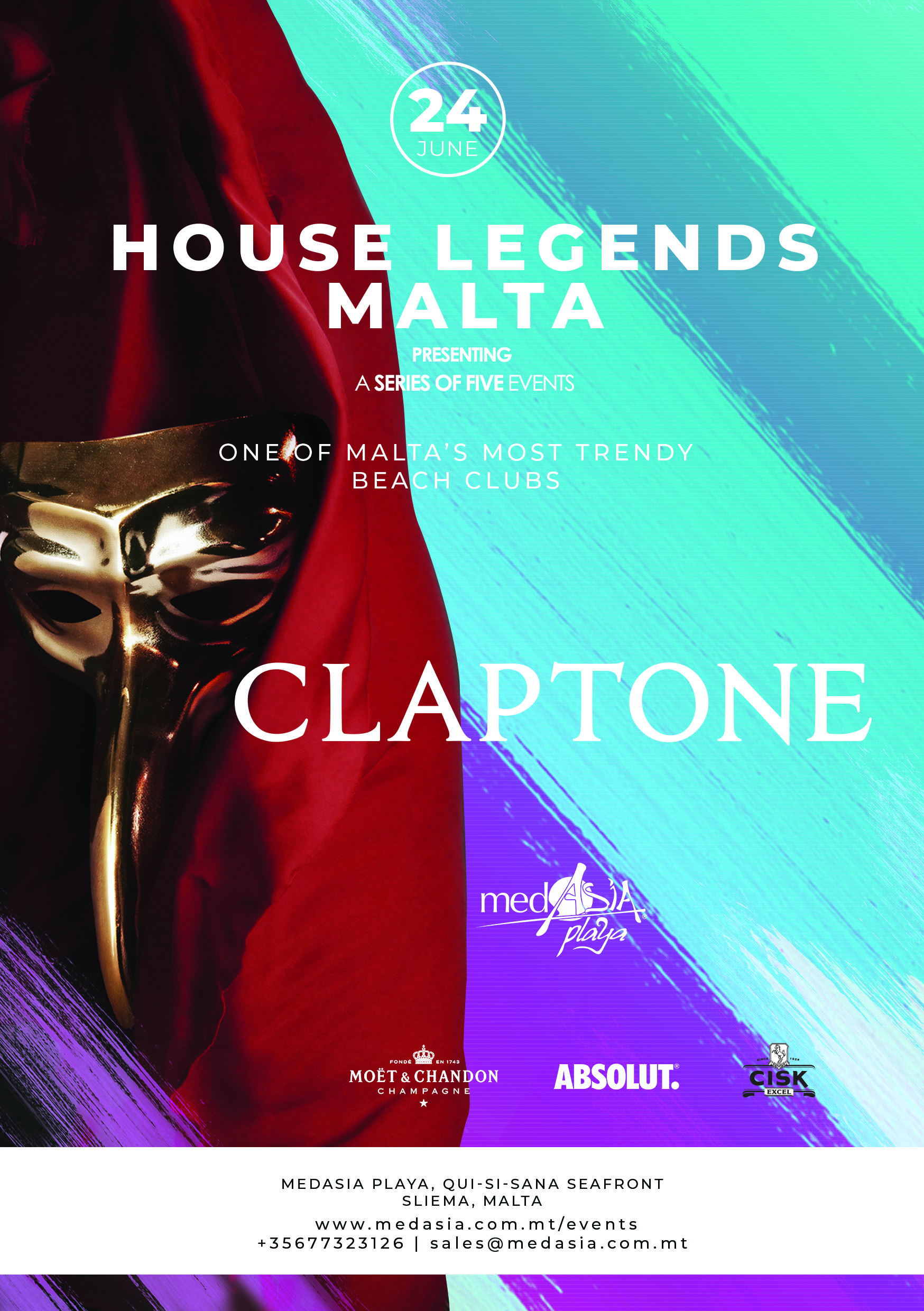 House Legends Malta - Claptone